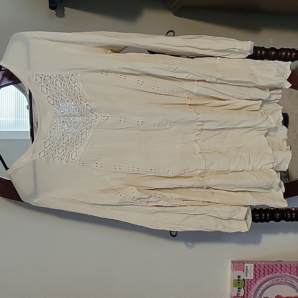 Off white baby doll